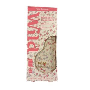 Wild x LoveShackFancy Pear Blossom Refillable Deodorant 1.4oz NEW